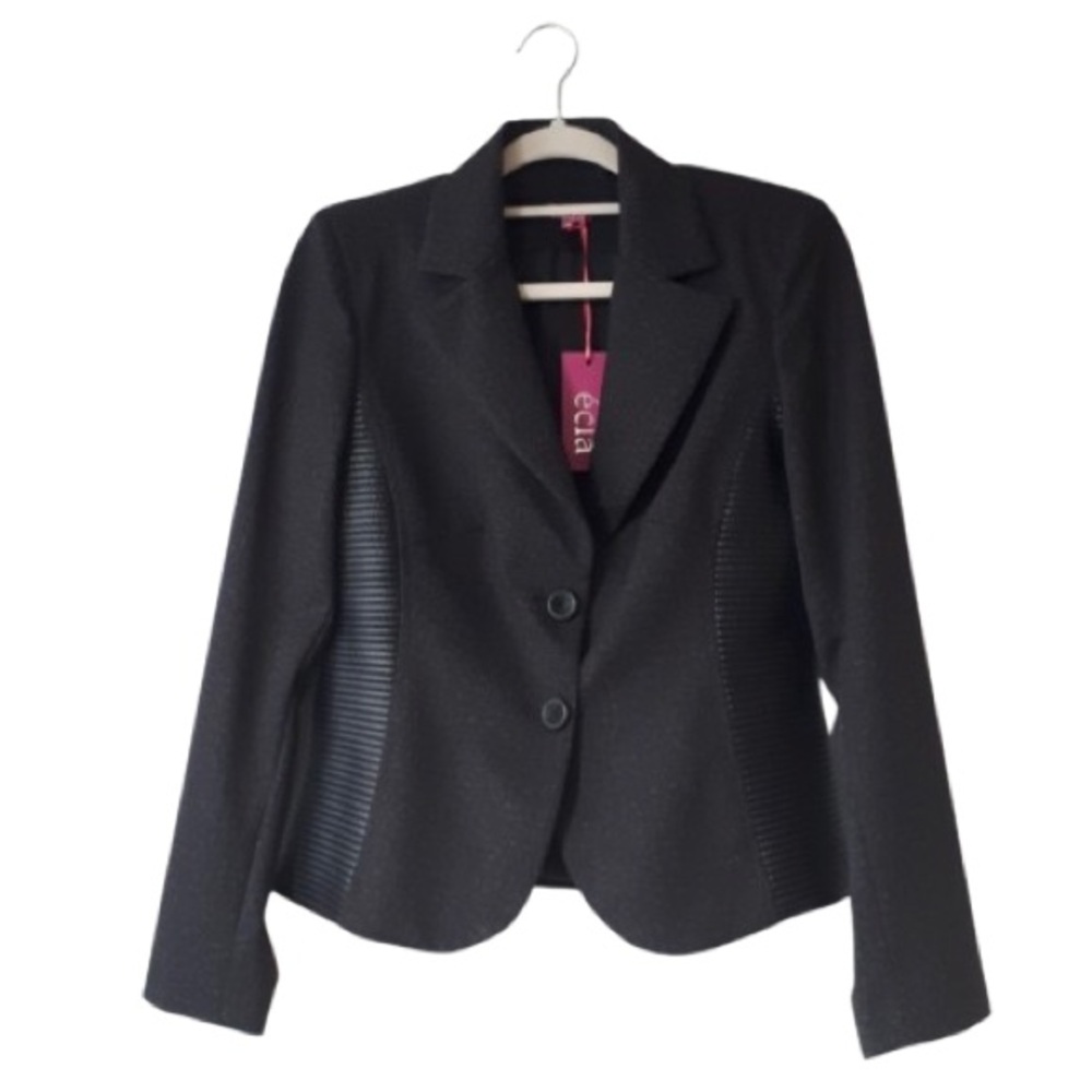 ÉCLA Italian Grey Heathered Blazer - Size M/L (Size 50)